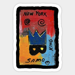 New York Samo Sticker